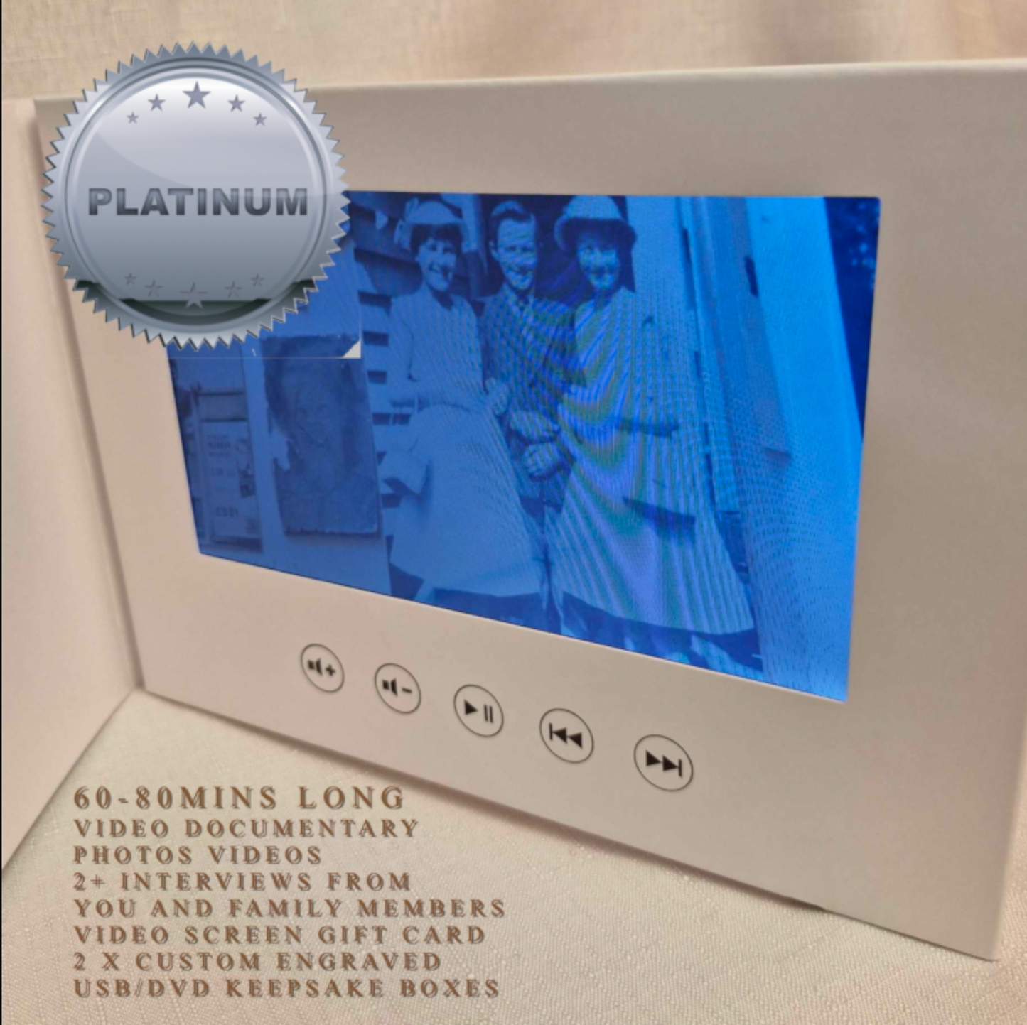 MY STORY - PLATINUM PACKAGE